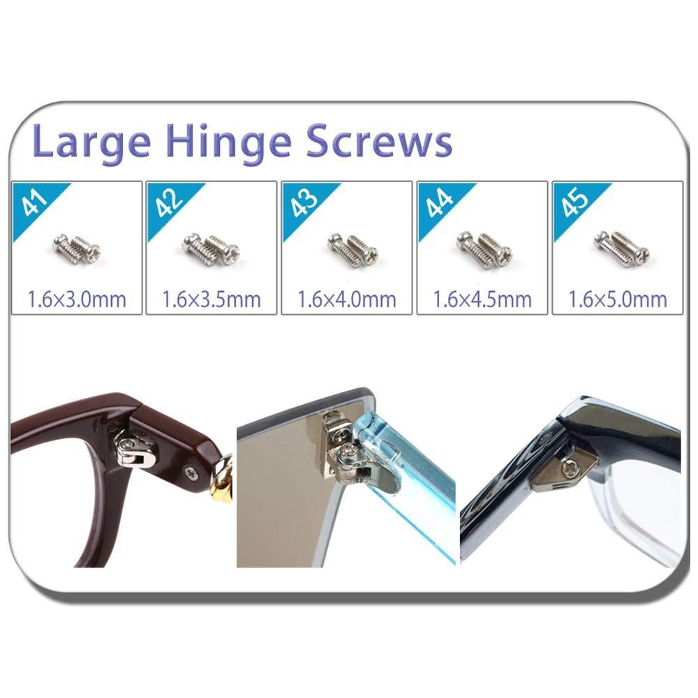Tool Kit Screwdriver Screws Sets Repair Kit Tool Glasses Repair Screw Nut Eyeglasses Repairing Set