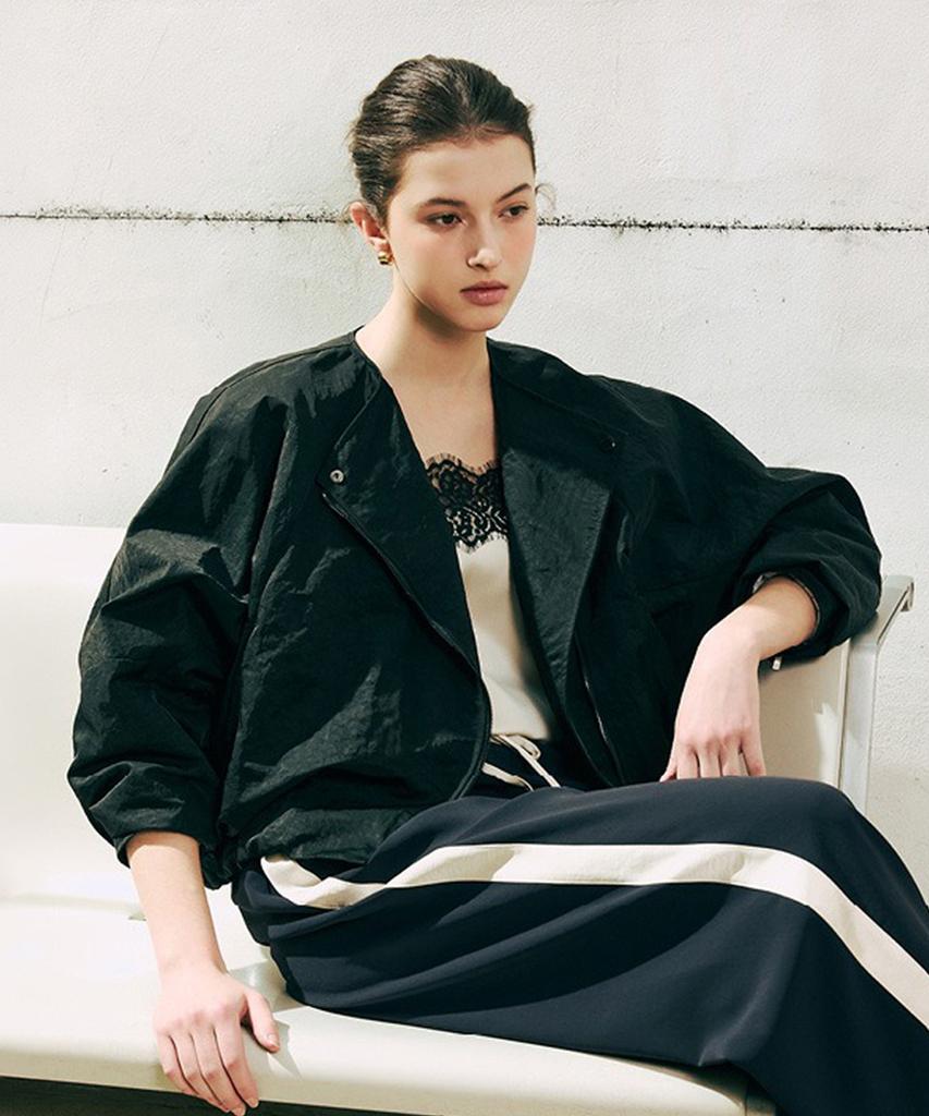 Barneys Newyork 26Ss Плетеная кофта-джемпер в стиле 'Rider' Черная