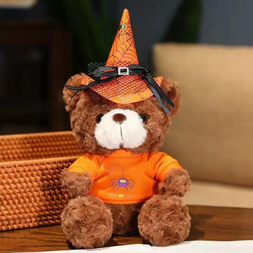 Halloween Pumpkin Plush Toy Pumpkin Wizard Plush Doll Pumpkin Plushies Christmas Birthday Gift