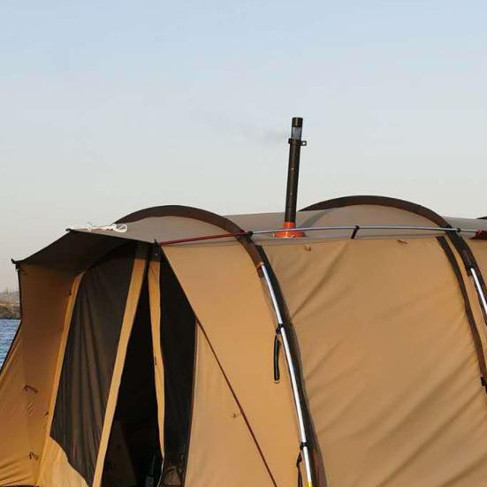 Силиконовое кольцо Изолирующая крышка дымохода Защита от УФ-излучения Ветрозащитная палаточная печь Устройство против ожогов Простая установка Устойчивая к высоким температурам крышка печи для дров