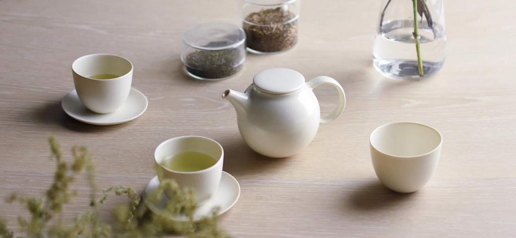 KINTO PEBBLE 17140 Teapot, 480ml, White, Gift, Present,