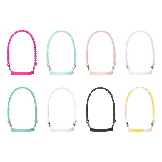 Water Bottle Lanyard Soft Retractable Water Bottle Handle Holder Lightweight Portable Plastic Travel Camping Water Cup Carrier