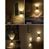 Night Lights Plug into Wall, LED Plug in Night Light, Dusk to Dawn Light Sensor, 0-100LM Adjustable Brightness Wall Light, Soft White 3000K, Dimmable