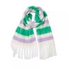 Autumn Winter Tassel Shawl Female Warm Colorful Plaid Scarf