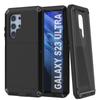 For Samsung Galaxy S23 S22 S21 S20 Ultra Note 20 10 Pro 9 8 S9 S10 Plus S10E Heavy Duty Protection Armor Metal Phone Cover