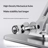 0031 Adjustable Height Angle Laptop Stand Desktop Cooling Metal Support for Notebook/Tablet, Basic Model