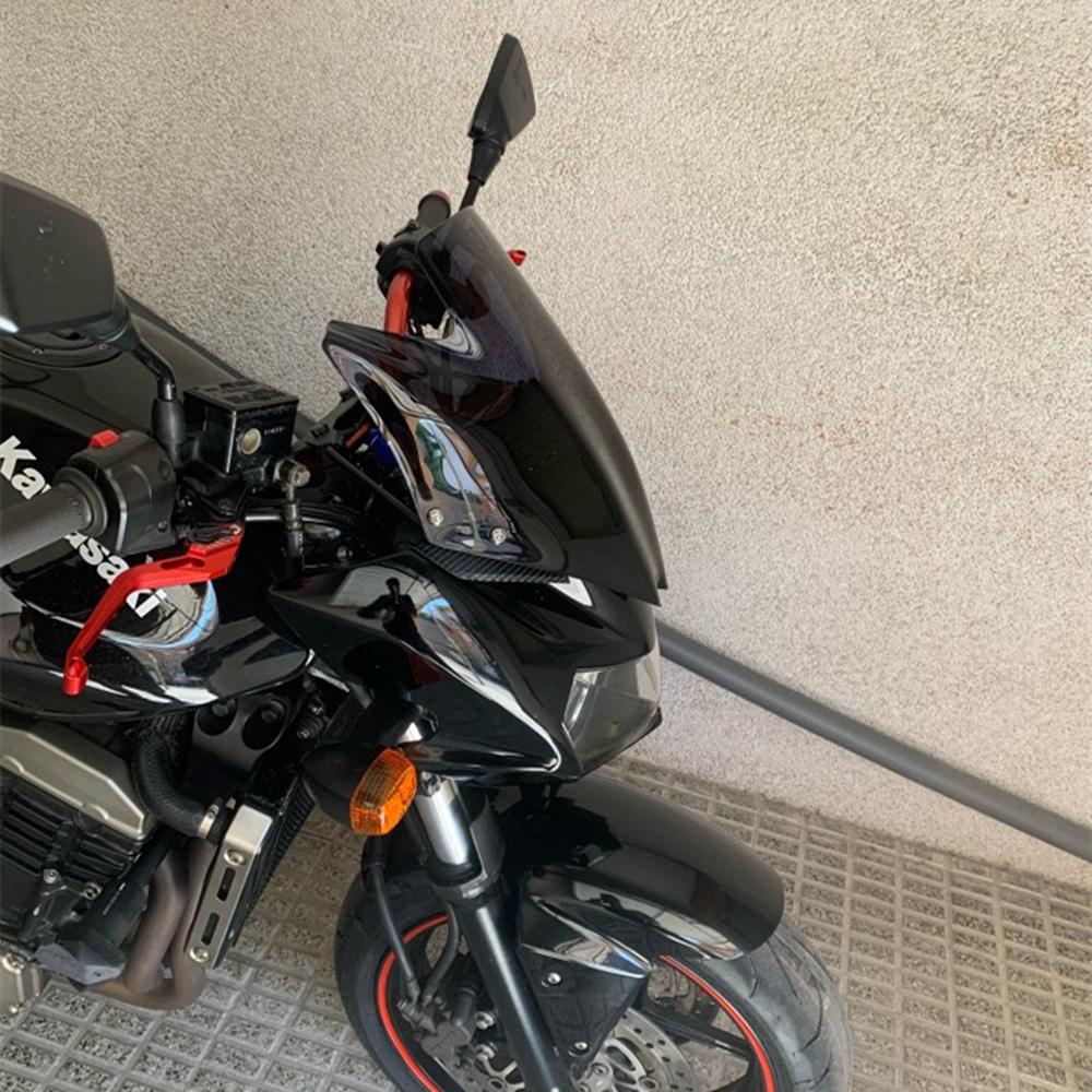 Ветровые стекла для мотоциклов Ветровые дефлекторы Ветровое стекло Подходит для Kawasaki Z750 Z750R Z750 2007 2008 2009 2010 2011 2012