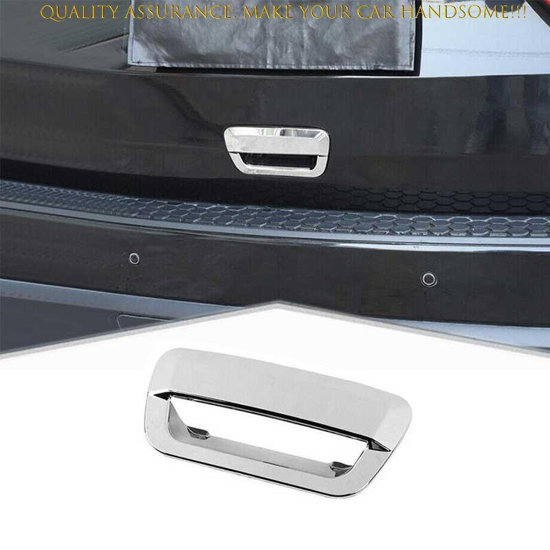 For Dodge Durango 2014-2024 Bright Chrome Rear Trunk Door Handle Bowl Cover Trim