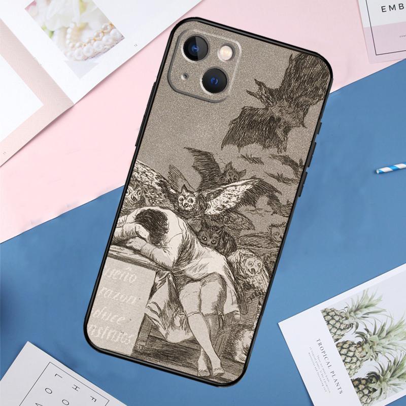 Spain Francisco Goya Art Phone Case For iPhone 11 12 13 14 15 16 Pro Max Mini Plus X XS Max XR Back Cover