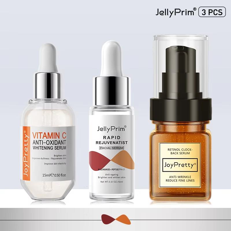 JoyPretty Сыворотка для лица VC отбеливающая ретинол морщины чайное дерево лечение акне для темной кожи лица корейские средства по уходу за кожей