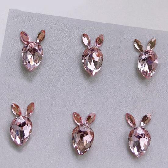 Стильные стразы для ногтей, трехмерные красочные DIY