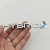 3D Metal Car Styling Logo HYBRID Badge Rear Trunk Emblem Fender Side Sticker For Toyota HYBRID Auto Accessories