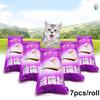 7Pcs/Roll Cats Bag Drawstring Liner Pet Cleaning Pouch