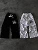 Y2K New Streetwear Sweatpants Men Women Joggers Harajuku Hip Hop Letter Graphic Embroidery Oversized Pants Goth Casual Trousers