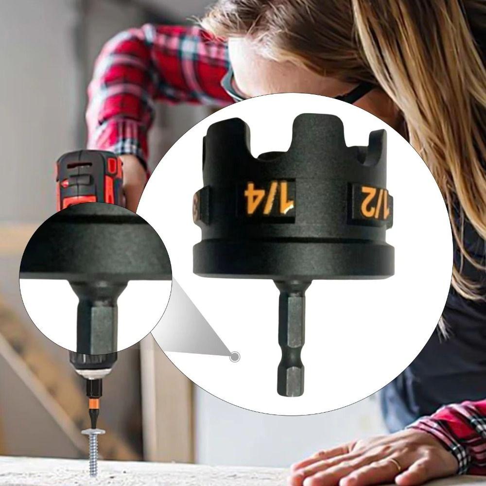 1/2 1/4 3/8 Nut Drill Bit Socket Wrench Nut Remover Bolt Extractor Cross-Border Application