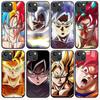 Чехол B-35 Bandai Super Saiyan черный для Redmi 10A 10C 12C 13C 9A 9C 9T A3X Note 10 9 9S 10S iPhone 11 12 13 14 15 16 X XS Pro Max Mini 7 8 Plus XR