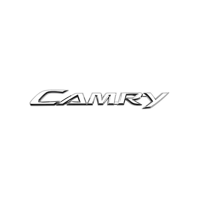 1pc 3D ABS High Quality Camry Sticker Car Letter Front Emblem Rear Tail Trunk Decals Badge Sticker Decal for Toyota Camry