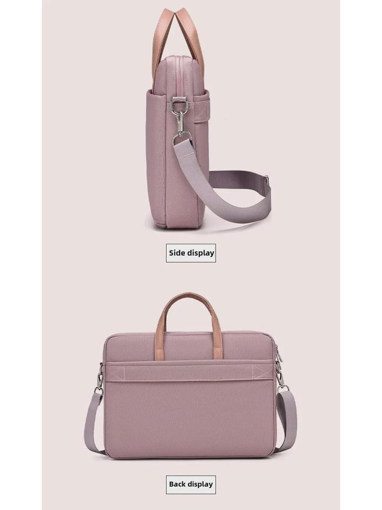 Women's High-End 15-16 Inch Fashion Shoulder Messenger Laptop Handbag