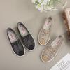 Summer New Lazy Shoes with Cloth Shoes Breathable Mesh Shoes Versatile and Lightweight Canvas Shoes