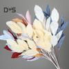 DIY Craft Artificial Leaf Rubber Leaf Shape Wedding Flower Arrangement Decoration Artificial Leaf