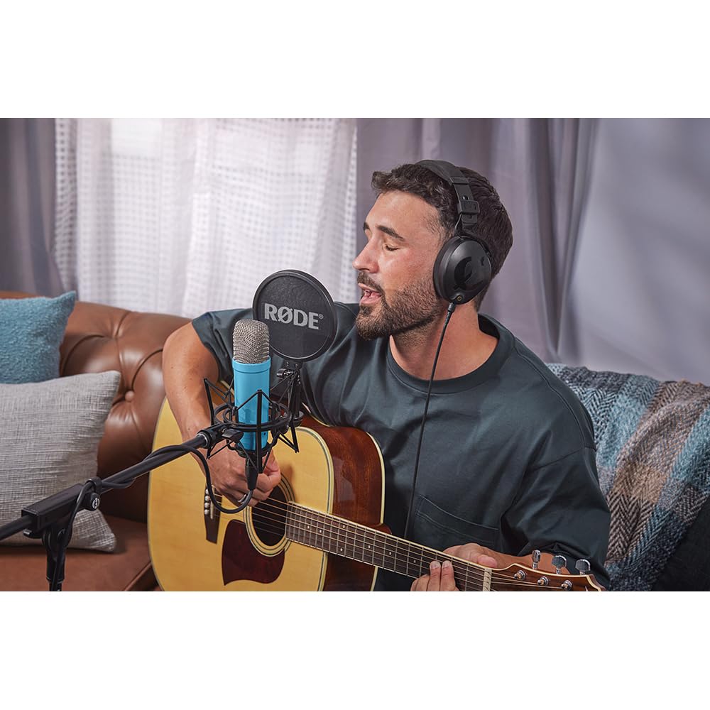 RODE Microphones NT1 Signature Series Studio Condenser Microphone, Blue