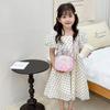 Adorable Japanese Style Gender Neutral Kids Shoulder Bag With Cute Bow And Sequins