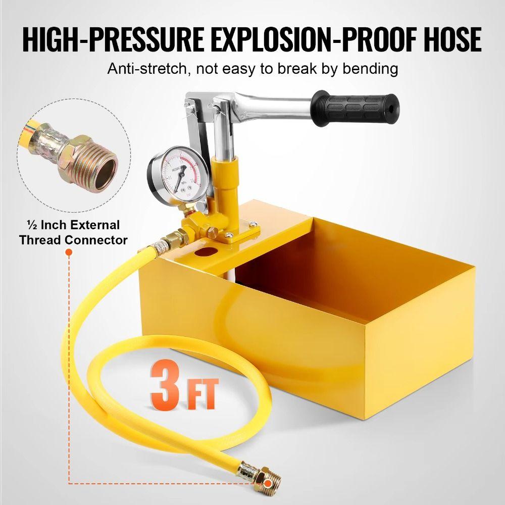 Durable Household Pressure Test Pump 25Kg pressure test pump Water Pipe