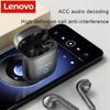 НОВЫЕ беспроводные наушники Lenovo LP50 TWS, Bluetooth 5,0, двойное стерео шумоподавление, басовое сенсорное управление, длительный режим ожидания