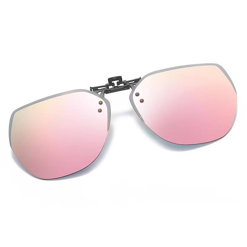 Мужские и женские ультралегкие поляризационные солнцезащитные очки-клипсы для вождения