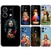 Библейский стих Иисус Христос Чехол Для Xiaomi Redmi Note 13 Pro 12 11 8 9 10 Redmi Note 12S 11S 10S 9S 10C 12C 13C Обложка