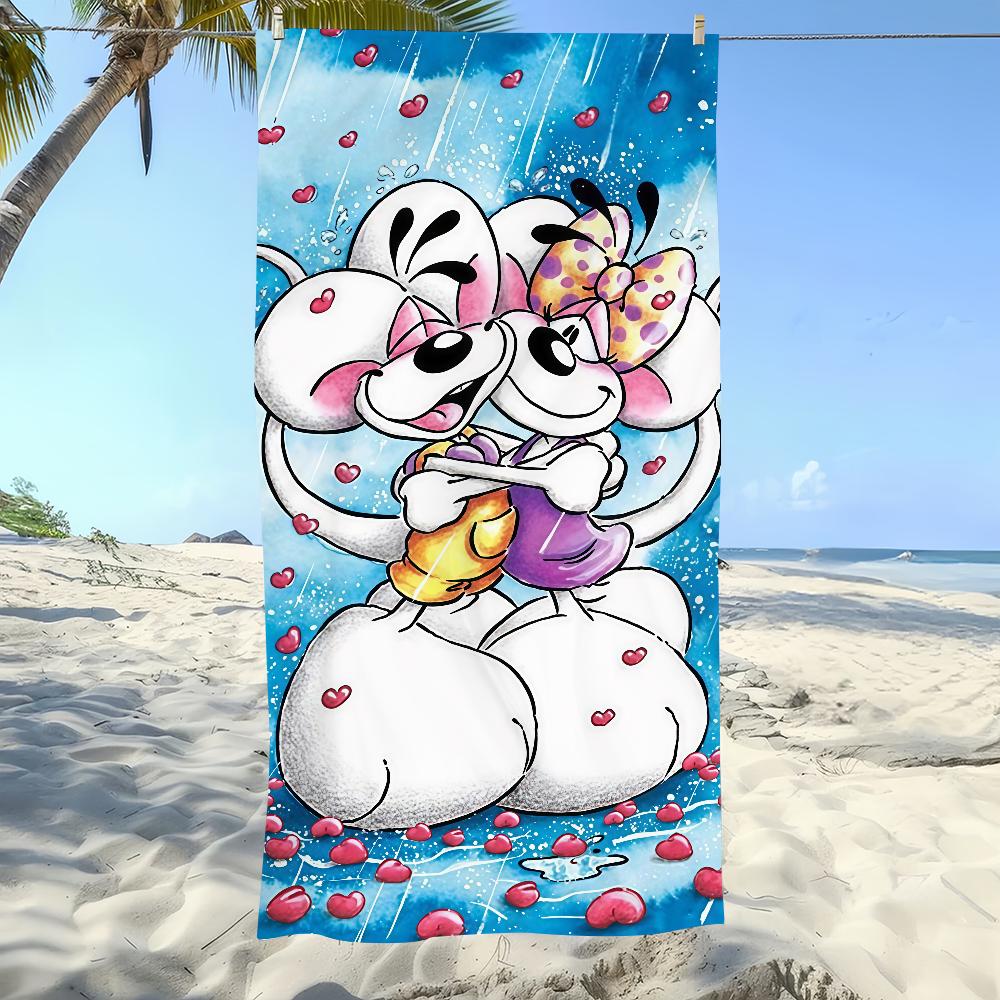 Towel Cute Microfibre Cartoon Beach Quick Dry Lightweight D-DiddlS-ES Super Absorbent Bath For Camping Travel Swimm