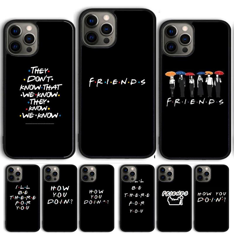 friends TV show how you doin Coque Shell For iPhone 17 Air 15 16e 14 13 12 Pro Max 11 Pro Max Plus Phone Case Cover
