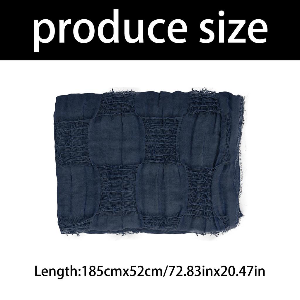 Medieval Wasteland Scarf Shawl Renaissant Costume Accessory With Shawl Brooch Unisex Cotton Blend Cloak for Halloween