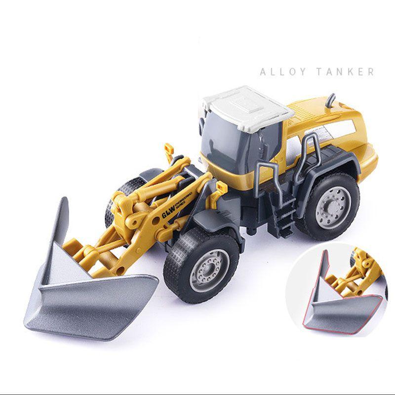 High-quality Alloy And Plastic Construction Vehicle Models For Children