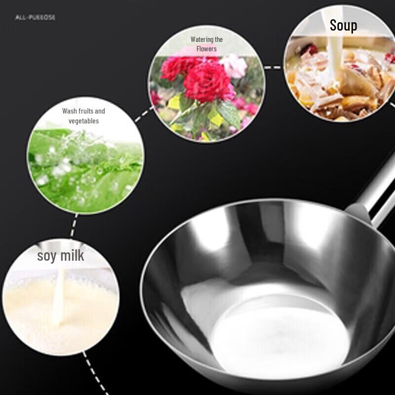 Huaihuang Stainless Steel Long-Handle Water Ladle