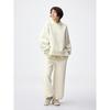 GU by Uniqlo Свободные штаны-карго с начесом, укороченные, длина 62,0 см