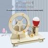 Hand-Crank Generator Science Kit for Elementary Students - Assembled Wooden Physics Teaching Aids