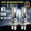 H4 H7 LED Car Fog Light Bulbs H1 H3 H11 9005 9006 Super Bright CSP LED Headlight DRL Lamp Kit High Low Beam 6000K 12V 24V