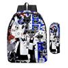 Rhythm Box-sprunki School Bag Elementary School Students Grades 4-5 Lightweight Large Capacity Ridge Protection Cartoon Anime Backpack