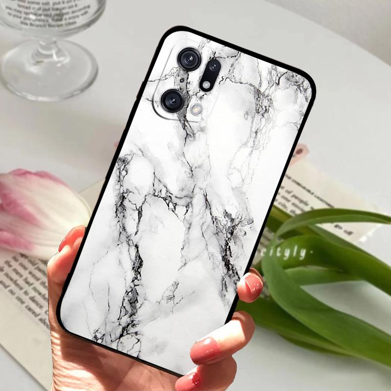 For Oppo Find X5 Pro Case FindX5 Lite New Cool Fashion Soft Silicone TPU Phone Cover For OPPO Find X5 5G Protector Bumper Coque