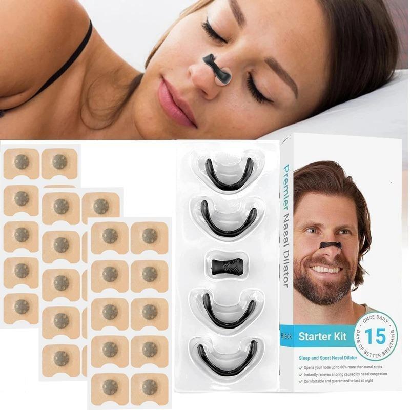 Магнитная лента для сна против храпа для рта, назальные расширители, стартовый набор для носа, улучшение качества сна, решение от храпа для мужчин