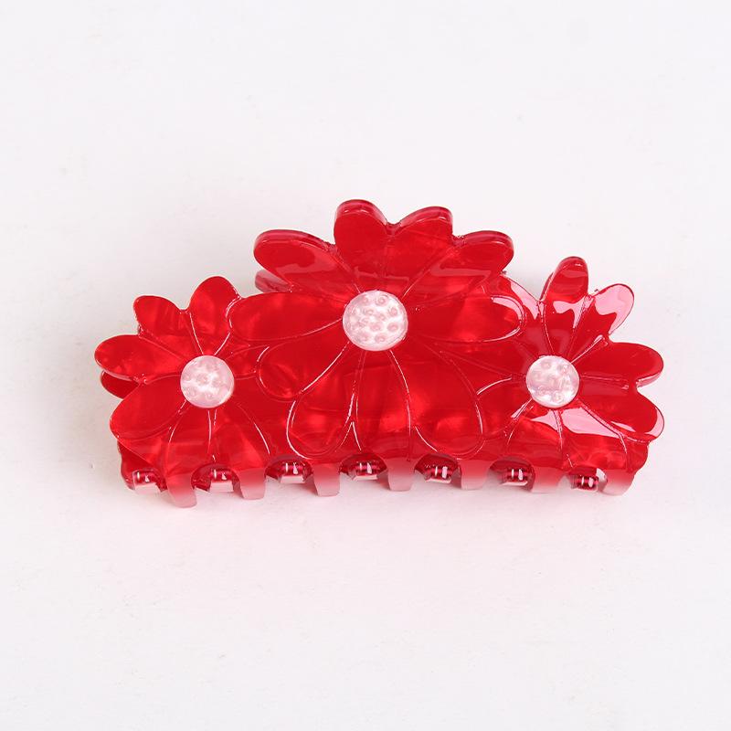 Baoguang Jewelry Япония и Корея Grab Clip Big Flower Shape Girl Super Fairy Hairpin Disc Hair Jewelry Woman