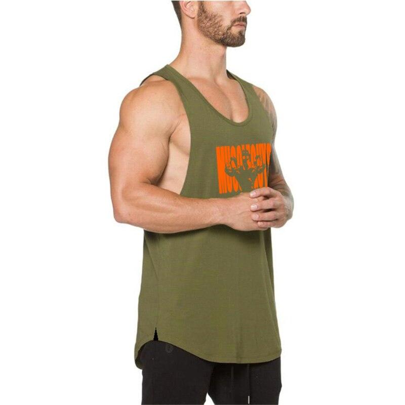 Muscleguys Брендовая одежда для бодибилдинга, Мужская спортивная одежда для фитнеса, стрингеры, майка, мужская спортивная одежда, майки, рубашка без рукавов, майка для тренировок