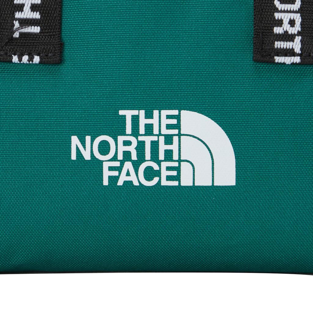 The North Face Нейлоновая сумка-тоут для покупок с принтом логотипа-буквы, на молнии, ручная, на плечо, crossbody, мини, унисекс, зеленая NN2PP06Q