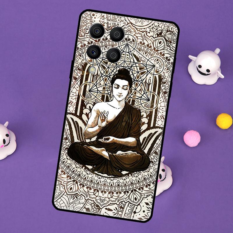 Чехол Mandala Buddha для Samsung Galaxy M32 M52 M12 M13 M33 M23 M53 M15 M55 M31 M51 M14 M34 M54 M20