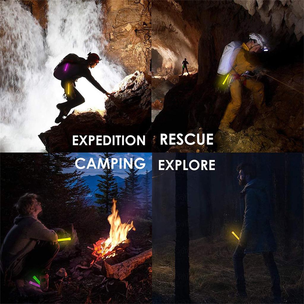 5 шт., светящиеся палочки в темноте, товары для вечеринок для детей и взрослых, светящиеся палочки для вечеринок, кемпинга, палочки аварийного освещения, вечерние концерты, 5 мл