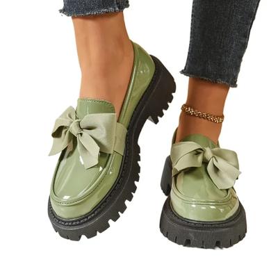 Брендовая женская обувь Слипоны Женские туфли на высоком каблуке Модная уличная повседневная обувь больших размеров Бестселлер обувь для женщин