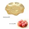 Huabeishi Золотой акриловый сервировочный поднос в европейском стиле