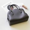 2025 New Genuine Leather Women's Bag Head Layer Leather Pillow Bag Bowling Bag Handheld Single Shoulder Cross Border Bag