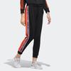 Adidas Нео повседневные облегающие ретро спортивные длинные брюки женские низы черные GD2183